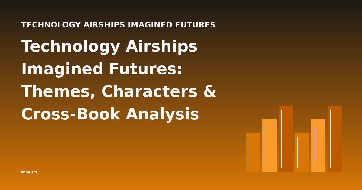 Technology Airships Imagined Futures: Themes, Characters & Cross-Book Analysis
