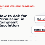 How to Ask for Permission in Complaint Resolution Conversation English