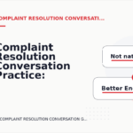 Complaint Resolution Conversation Practice: Polite Confirmation Examples