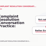 Complaint Resolution Conversation Practice: Formal and Friendly Versions