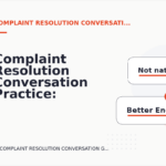 Complaint Resolution Conversation Practice: Questions and Answers